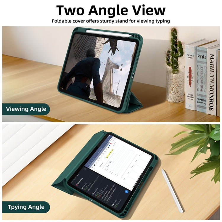 3-fold TPU Smart Leather Tablet Case with Pen Slot, For iPad 2025 / 2022, For iPad Air 11 2025 / 2024, For iPad mini 2024 / mini 6