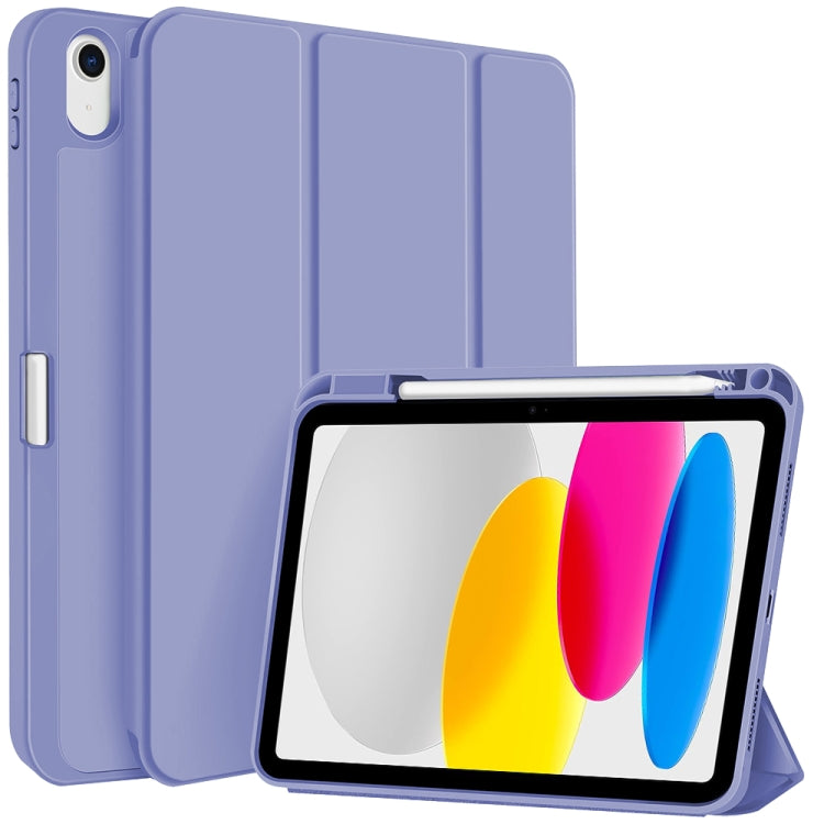 3-fold TPU Smart Leather Tablet Case with Pen Slot, For iPad 2025 / 2022, For iPad Air 11 2025 / 2024, For iPad mini 2024 / mini 6