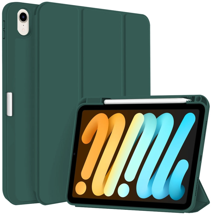 3-fold TPU Smart Leather Tablet Case with Pen Slot, For iPad 2025 / 2022, For iPad Air 11 2025 / 2024, For iPad mini 2024 / mini 6