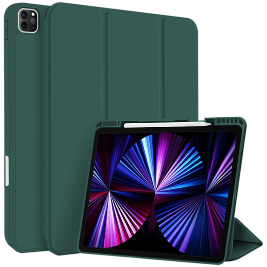 3-fold TPU Smart Leather Tablet Case with Pen Slot, For iPad Pro 11 2022 / 2021 / 2020, For iPad Air 5 / 4, For iPad 10.2 2021 / 2020 / 2019