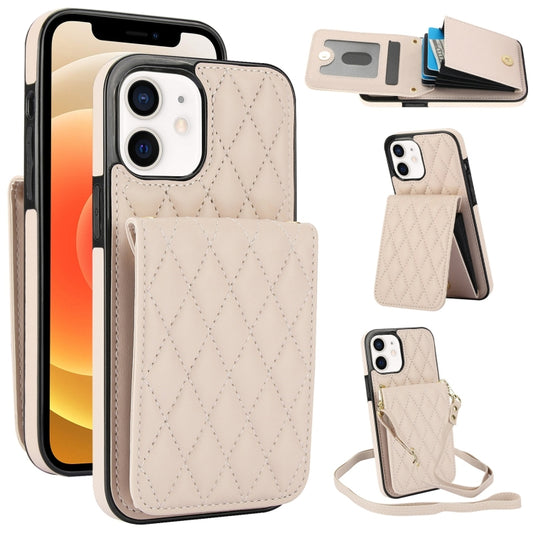 YM015 Crossbody Rhombic Card Bag RFID Phone Case