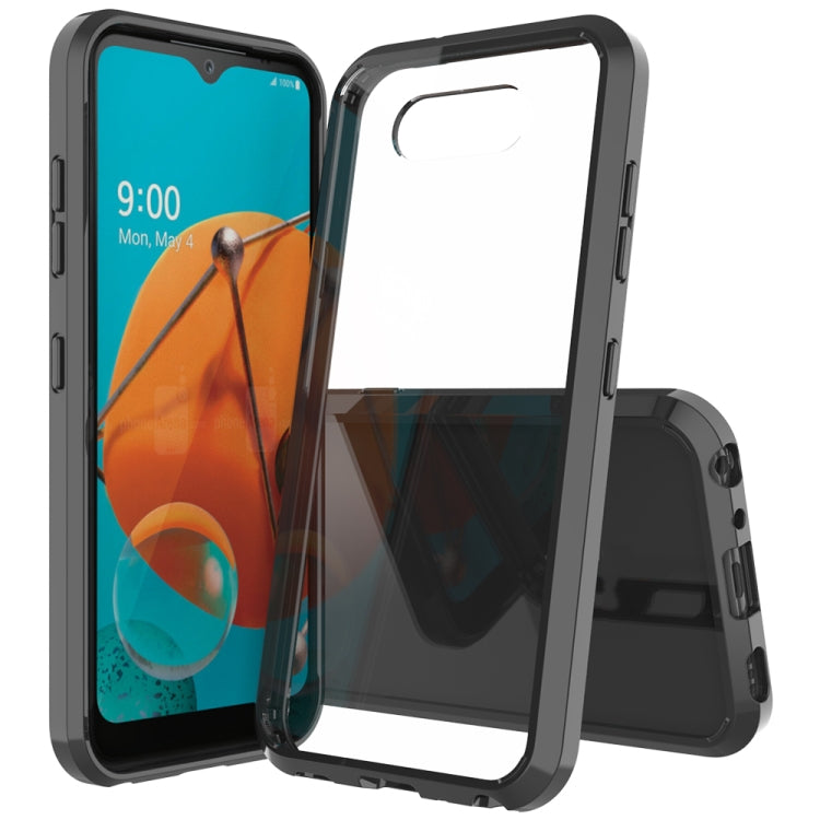 Shockproof Scratchproof TPU + Acrylic Protective Case, For LG G7 ThinQ, For LG G8 ThinQ, For LG G8X ThinQ / V50S ThinQ, For LG K31, For LG K40S / Harmony, For LG K40 / K12 Plus, For LG K41S / K51S, For LG Q51 / K51, For LG Stylo 5, For LG Stylo 6