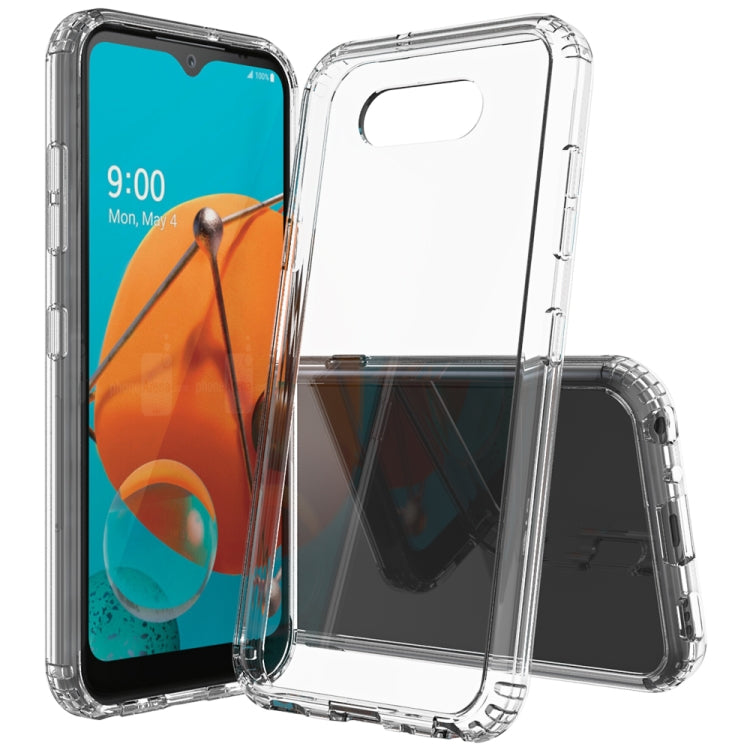 Shockproof Scratchproof TPU + Acrylic Protective Case, For LG G7 ThinQ, For LG G8 ThinQ, For LG G8X ThinQ / V50S ThinQ, For LG K31, For LG K40S / Harmony, For LG K40 / K12 Plus, For LG K41S / K51S, For LG Q51 / K51, For LG Stylo 5, For LG Stylo 6