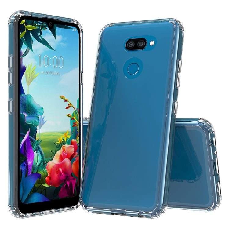 Shockproof Scratchproof TPU + Acrylic Protective Case, For LG G7 ThinQ, For LG G8 ThinQ, For LG G8X ThinQ / V50S ThinQ, For LG K31, For LG K40S / Harmony, For LG K40 / K12 Plus, For LG K41S / K51S, For LG Q51 / K51, For LG Stylo 5, For LG Stylo 6