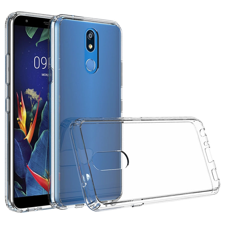 Shockproof Scratchproof TPU + Acrylic Protective Case, For LG G7 ThinQ, For LG G8 ThinQ, For LG G8X ThinQ / V50S ThinQ, For LG K31, For LG K40S / Harmony, For LG K40 / K12 Plus, For LG K41S / K51S, For LG Q51 / K51, For LG Stylo 5, For LG Stylo 6