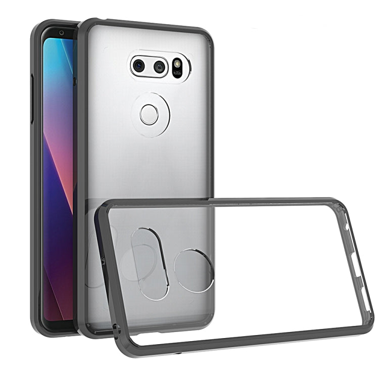 Shockproof Scratchproof TPU + Acrylic Protective Case, For LG G7 ThinQ, For LG G8 ThinQ, For LG G8X ThinQ / V50S ThinQ, For LG K31, For LG K40S / Harmony, For LG K40 / K12 Plus, For LG K41S / K51S, For LG Q51 / K51, For LG Stylo 5, For LG Stylo 6