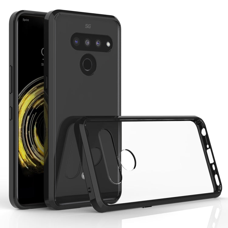 Shockproof Scratchproof TPU + Acrylic Protective Case, For LG G7 ThinQ, For LG G8 ThinQ, For LG G8X ThinQ / V50S ThinQ, For LG K31, For LG K40S / Harmony, For LG K40 / K12 Plus, For LG K41S / K51S, For LG Q51 / K51, For LG Stylo 5, For LG Stylo 6