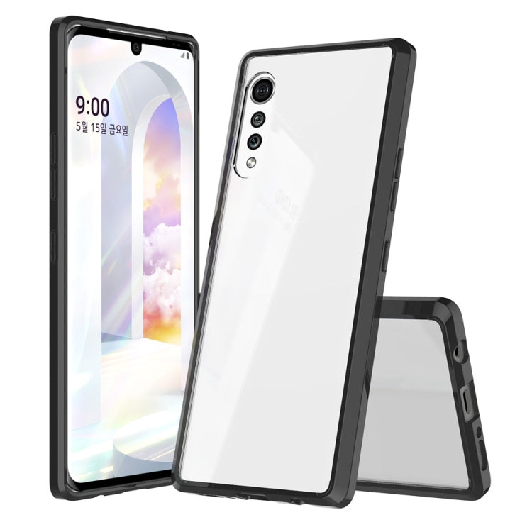 Shockproof Scratchproof TPU + Acrylic Protective Case, For LG G7 ThinQ, For LG G8 ThinQ, For LG G8X ThinQ / V50S ThinQ, For LG K31, For LG K40S / Harmony, For LG K40 / K12 Plus, For LG K41S / K51S, For LG Q51 / K51, For LG Stylo 5, For LG Stylo 6