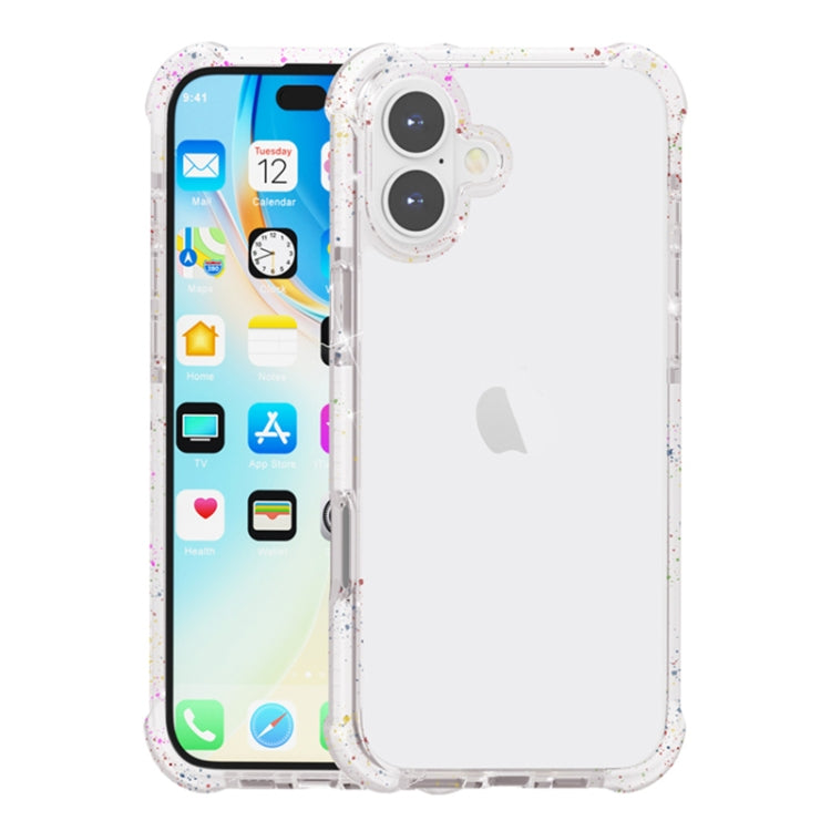 Acrylic Color Point Transparent Phone Case, For iPhone 16 Pro Max, For iPhone 16 Pro, For iPhone 16 Plus, For iPhone 16, For iPhone 15 Pro Max, For iPhone 15 Pro, For iPhone 15 Plus, For iPhone 15, For iPhone 14 Pro, For iPhone 14 Pro Max