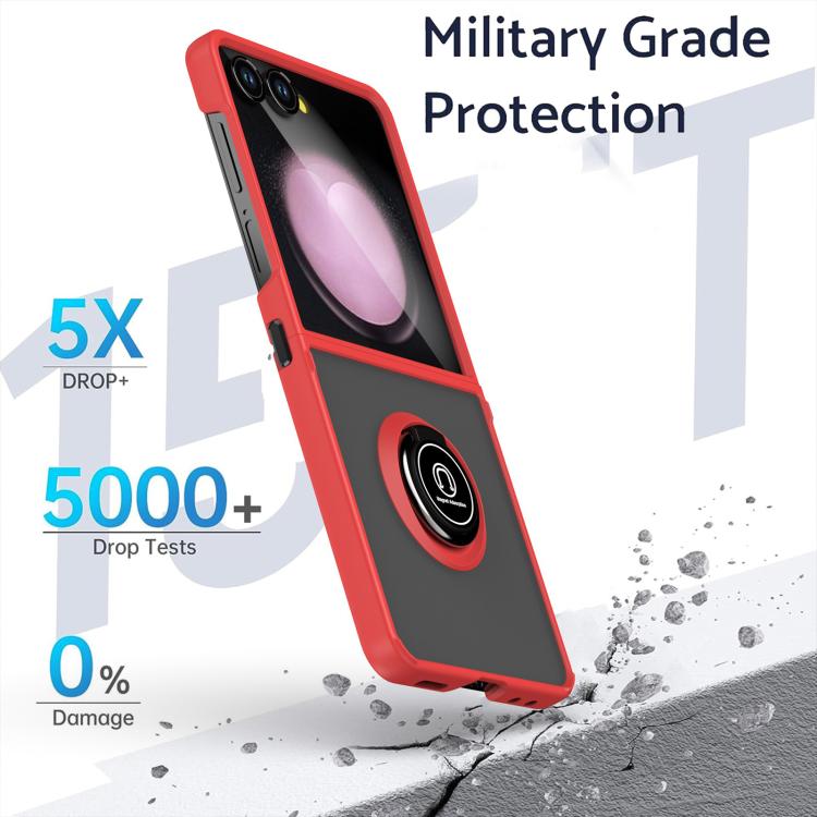 Q Shadow 1 Series TPU + PC Phone Case with Ring