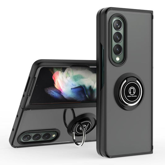 Q Shadow 1 Series TPU + PC Phone Case with Ring
