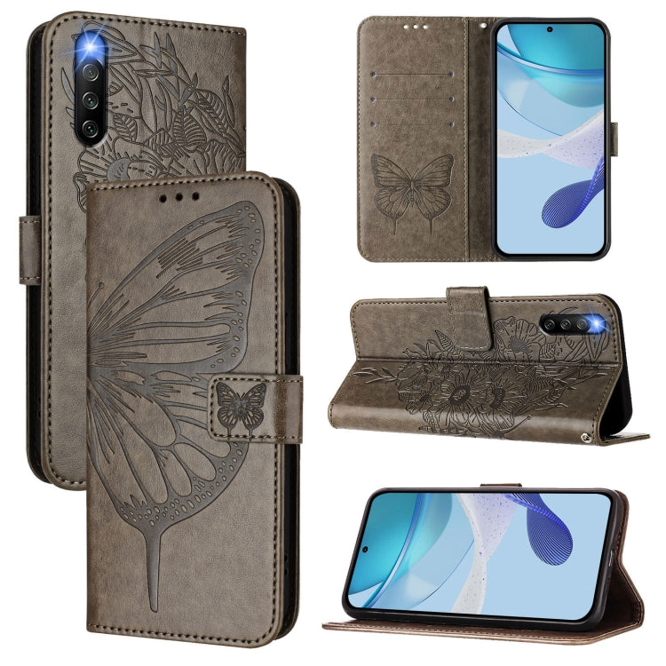 Embossed Butterfly Leather Phone Case, For Sony Xperia 1 V, For Sony Xperia 10 V, For Sony Xperia 10 IV