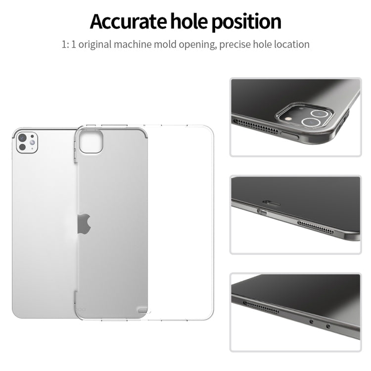 Shockproof Soft TPU Protective Tablet Case, For iPad Pro 13 2024, For iPad Air 13 2024, For iPad Air 11 2024, For iPad Pro 11 2024