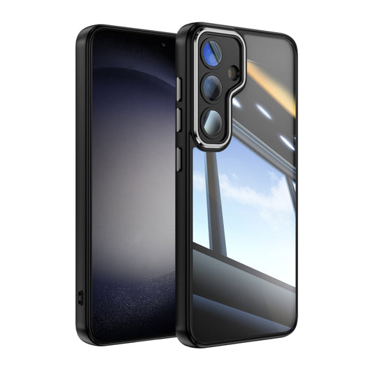 Acrylic Hybrid TPU Armor Shockproof Phone Case, For Samsung Galaxy S24+ 5G, For Samsung Galaxy S24 5G, For Samsung Galaxy S23 Ultra 5G