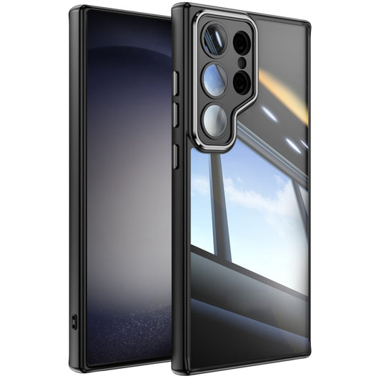 Acrylic Hybrid TPU Armor Shockproof Phone Case, For Samsung Galaxy S25 Ultra 5G, For Samsung Galaxy S24 FE 5G, For Samsung Galaxy S24 Ultra 5G