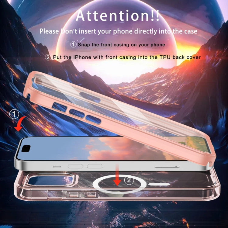 Colorful MagSafe Magnetic PC Hybrid TPU Phone Case, For iPhone 14 Pro, For iPhone 14 Pro Max, For iPhone 13 Pro Max, For iPhone 13 Pro, For iPhone 13