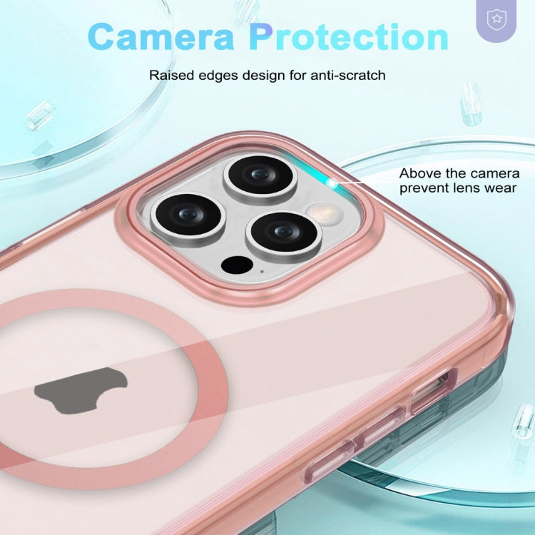 Colorful MagSafe Magnetic PC Hybrid TPU Phone Case, For iPhone 14 Pro, For iPhone 14 Pro Max, For iPhone 13 Pro Max, For iPhone 13 Pro, For iPhone 13