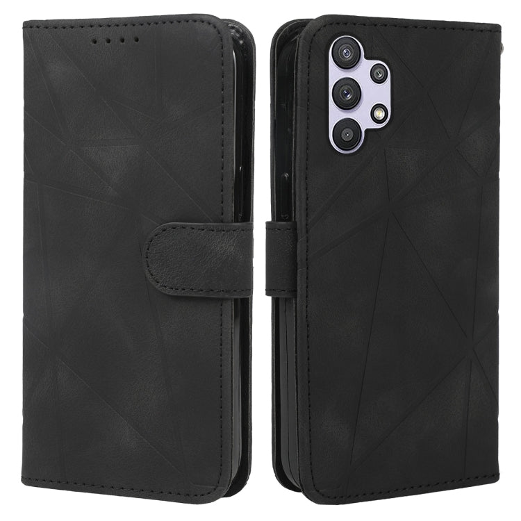 Skin Feel Geometric Lines Leather Phone Case, For Samsung Galaxy A32 5G, For Samsung Galaxy S21 5G, For Samsung Galaxy S21+ 5G, For Samsung Galaxy S21 Ultra 5G, For Samsung Galaxy A02s US