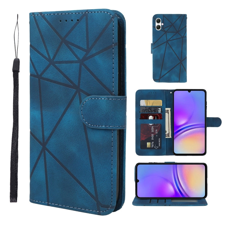 Skin Feel Geometric Lines Leather Phone Case, For Samsung Galaxy A35 5G, For Samsung Galaxy S24 Ultra 5G, For Samsung Galaxy A05, For Samsung Galaxy A05s, For Samsung Galaxy A25 5G