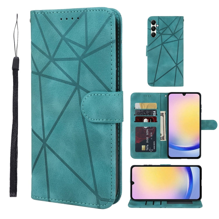 Skin Feel Geometric Lines Leather Phone Case, For Samsung Galaxy A35 5G, For Samsung Galaxy S24 Ultra 5G, For Samsung Galaxy A05, For Samsung Galaxy A05s, For Samsung Galaxy A25 5G