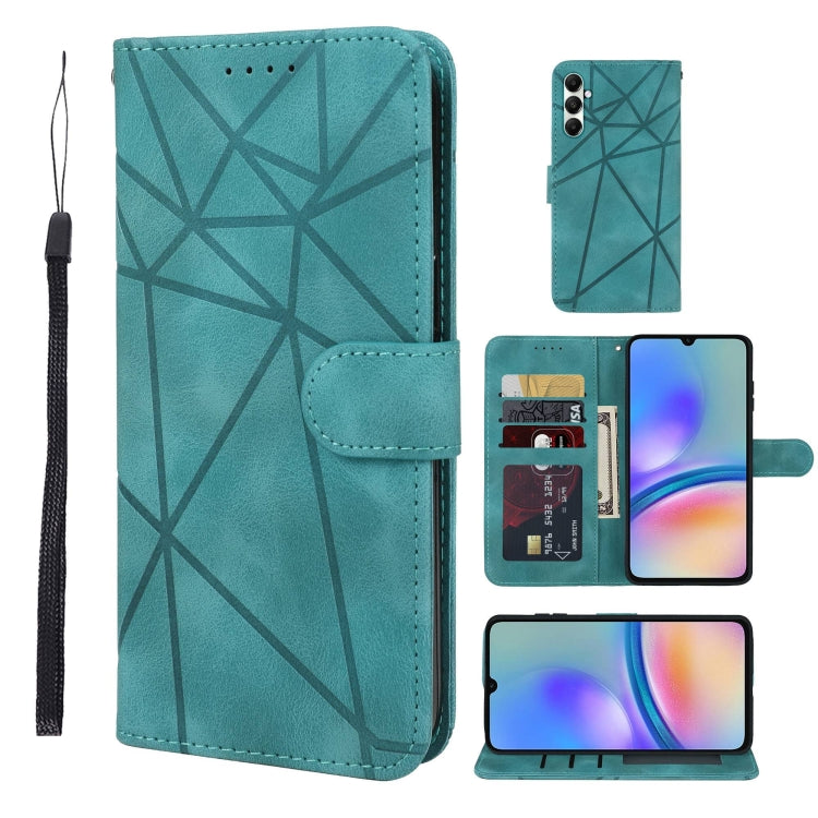 Skin Feel Geometric Lines Leather Phone Case, For Samsung Galaxy A35 5G, For Samsung Galaxy S24 Ultra 5G, For Samsung Galaxy A05, For Samsung Galaxy A05s, For Samsung Galaxy A25 5G