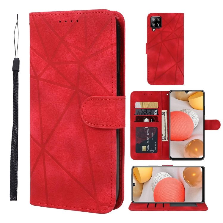 Skin Feel Geometric Lines Leather Phone Case, For Samsung Galaxy A42 5G, For Samsung Galaxy Note20 Ultra, For Samsung Galaxy Note20, For Samsung Galaxy A51 5G, For Samsung Galaxy A71 5G