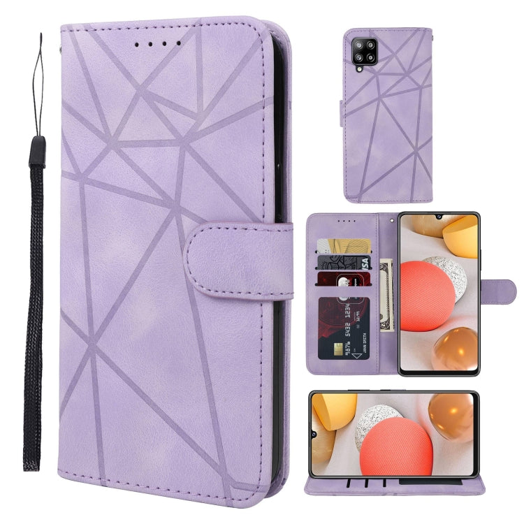 Skin Feel Geometric Lines Leather Phone Case, For Samsung Galaxy A42 5G, For Samsung Galaxy Note20 Ultra, For Samsung Galaxy Note20, For Samsung Galaxy A51 5G, For Samsung Galaxy A71 5G