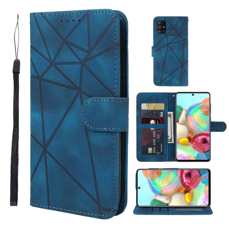 Skin Feel Geometric Lines Leather Phone Case, For Samsung Galaxy A42 5G, For Samsung Galaxy Note20 Ultra, For Samsung Galaxy Note20, For Samsung Galaxy A51 5G, For Samsung Galaxy A71 5G