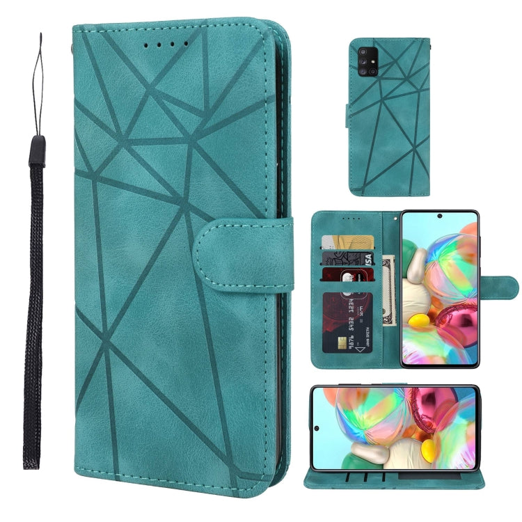 Skin Feel Geometric Lines Leather Phone Case, For Samsung Galaxy A42 5G, For Samsung Galaxy Note20 Ultra, For Samsung Galaxy Note20, For Samsung Galaxy A51 5G, For Samsung Galaxy A71 5G