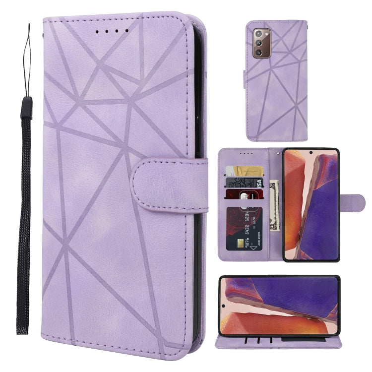 Skin Feel Geometric Lines Leather Phone Case, For Samsung Galaxy A42 5G, For Samsung Galaxy Note20 Ultra, For Samsung Galaxy Note20, For Samsung Galaxy A51 5G, For Samsung Galaxy A71 5G