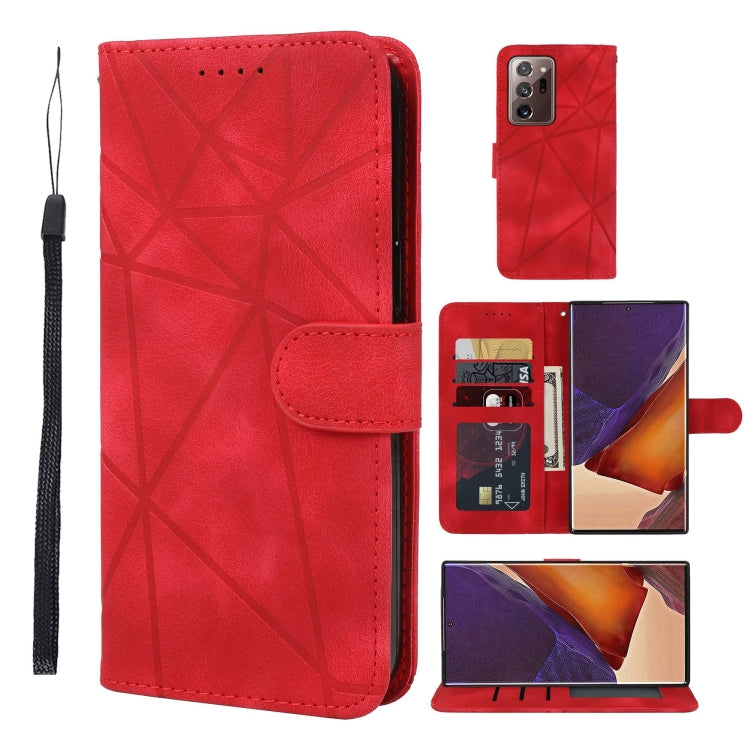 Skin Feel Geometric Lines Leather Phone Case, For Samsung Galaxy A42 5G, For Samsung Galaxy Note20 Ultra, For Samsung Galaxy Note20, For Samsung Galaxy A51 5G, For Samsung Galaxy A71 5G