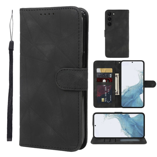 Skin Feel Geometric Lines Leather Phone Case, For Samsung Galaxy S23+ 5G, For Samsung Galaxy S23 5G, For Samsung Galaxy A12, For Samsung Galaxy A13 5G