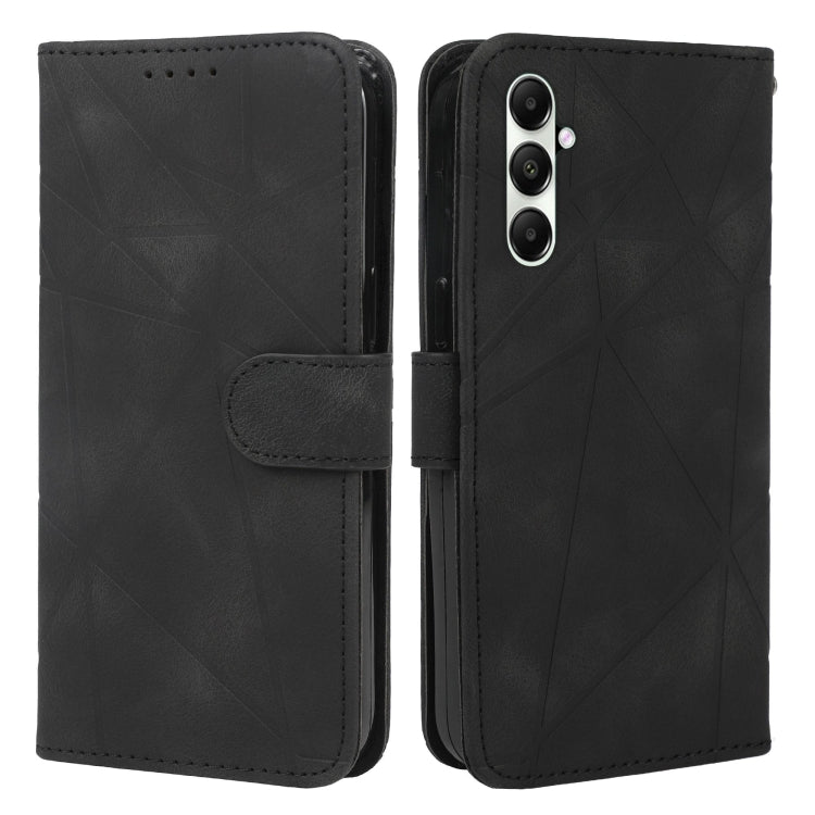 Skin Feel Geometric Lines Leather Phone Case, For Samsung Galaxy S24 / S25 5G, For Samsung Galaxy S24+ / S25+ 5G, For Samsung Galaxy S24 FE 5G, For Samsung Galaxy A15, For Samsung Galaxy A55 5G