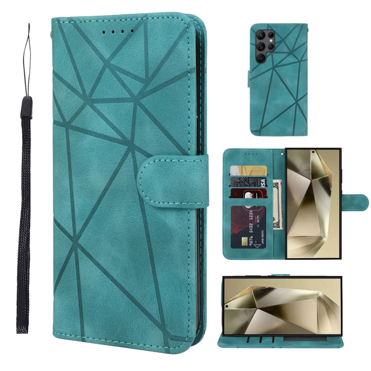 Skin Feel Geometric Lines Leather Phone Case, For Samsung Galaxy A35 5G, For Samsung Galaxy S24 Ultra 5G, For Samsung Galaxy A05, For Samsung Galaxy A05s, For Samsung Galaxy A25 5G