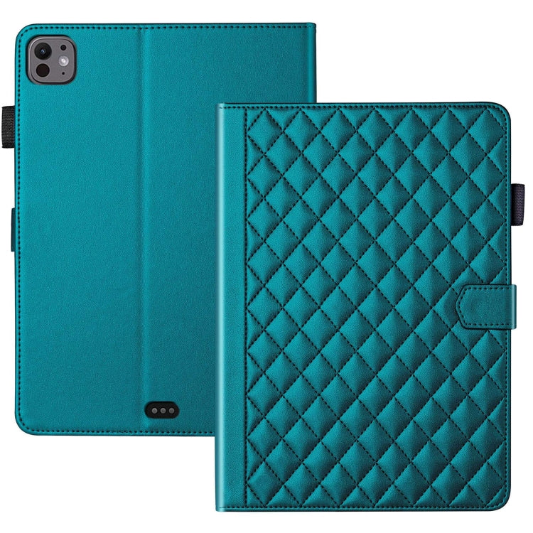 Rhombus Lattice Leather Smart Tablet Case, For iPad Pro 13 2024, For iPad Pro 11 2024, For iPad Pro 12.9 2022 / 2021 / 2020, For iPad Pro 11 2022 / 2021 / 2020, For iPad 10th Gen 10.9 2022, For iPad 10.2 2021 / 2020 / 10.5