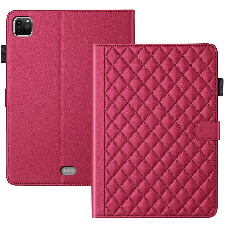 Rhombus Lattice Leather Smart Tablet Case, For iPad Pro 13 2024, For iPad Pro 11 2024, For iPad Pro 12.9 2022 / 2021 / 2020, For iPad Pro 11 2022 / 2021 / 2020, For iPad 10th Gen 10.9 2022, For iPad 10.2 2021 / 2020 / 10.5