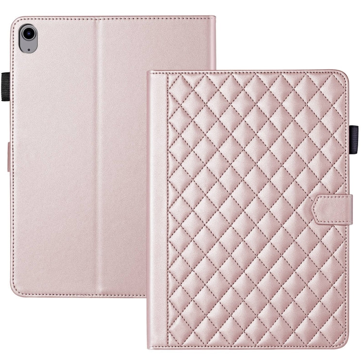 Rhombus Lattice Leather Smart Tablet Case, For iPad Pro 13 2024, For iPad Pro 11 2024, For iPad Pro 12.9 2022 / 2021 / 2020, For iPad Pro 11 2022 / 2021 / 2020, For iPad 10th Gen 10.9 2022, For iPad 10.2 2021 / 2020 / 10.5