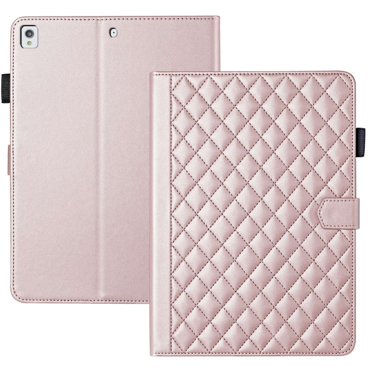 Rhombus Lattice Leather Smart Tablet Case, For iPad Pro 13 2024, For iPad Pro 11 2024, For iPad Pro 12.9 2022 / 2021 / 2020, For iPad Pro 11 2022 / 2021 / 2020, For iPad 10th Gen 10.9 2022, For iPad 10.2 2021 / 2020 / 10.5