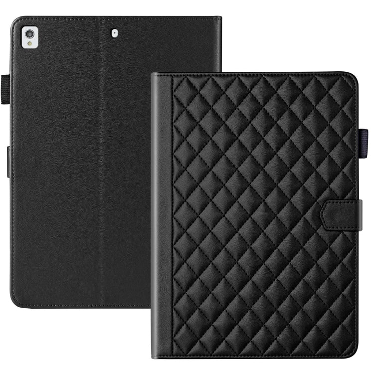 Rhombus Lattice Leather Smart Tablet Case, For iPad Pro 13 2024, For iPad Pro 11 2024, For iPad Pro 12.9 2022 / 2021 / 2020, For iPad Pro 11 2022 / 2021 / 2020, For iPad 10th Gen 10.9 2022, For iPad 10.2 2021 / 2020 / 10.5