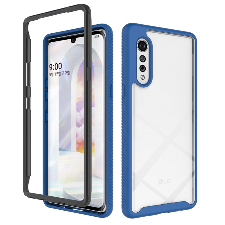 Starry Sky Solid Color Series Shockproof PC + TPU Protective Case, For LG Velvet