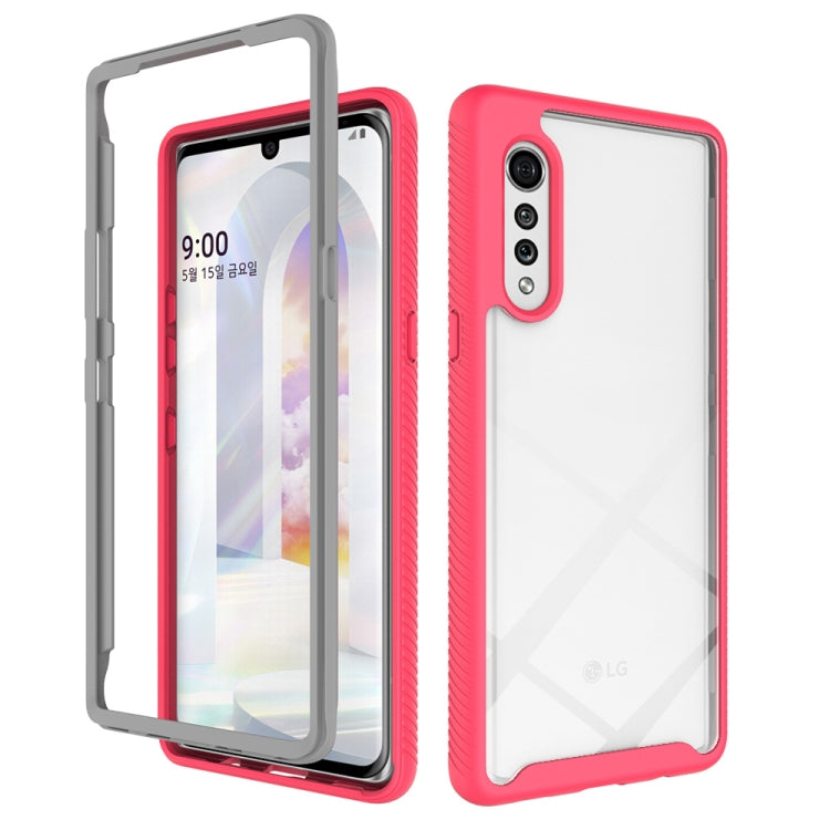 Starry Sky Solid Color Series Shockproof PC + TPU Protective Case, For LG Velvet