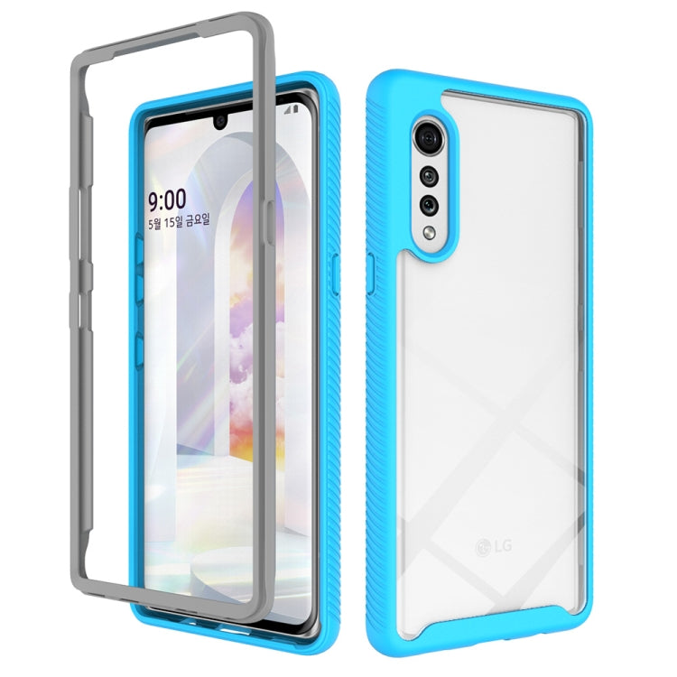 Starry Sky Solid Color Series Shockproof PC + TPU Protective Case, For LG Velvet