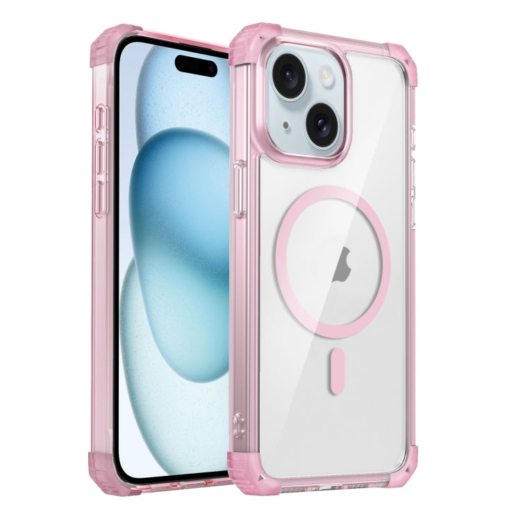 Transparent MagSafe Magnetic Phone Case, For iPhone 15 Pro Max, For iPhone 15 Pro, For iPhone 15 Plus, For iPhone 15