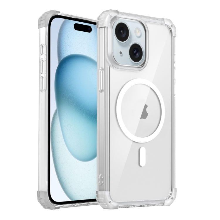 Transparent MagSafe Magnetic Phone Case, For iPhone 15 Pro Max, For iPhone 15 Pro, For iPhone 15 Plus, For iPhone 15