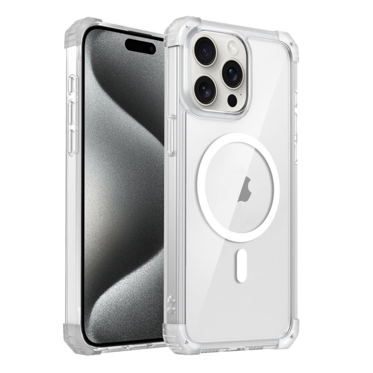 Transparent MagSafe Magnetic Phone Case, For iPhone 15 Pro Max, For iPhone 15 Pro, For iPhone 15 Plus, For iPhone 15
