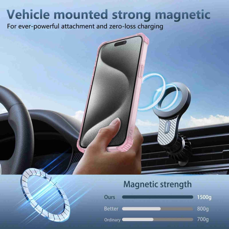Transparent MagSafe Magnetic Phone Case, For iPhone 15 Pro Max, For iPhone 15 Pro, For iPhone 15 Plus, For iPhone 15