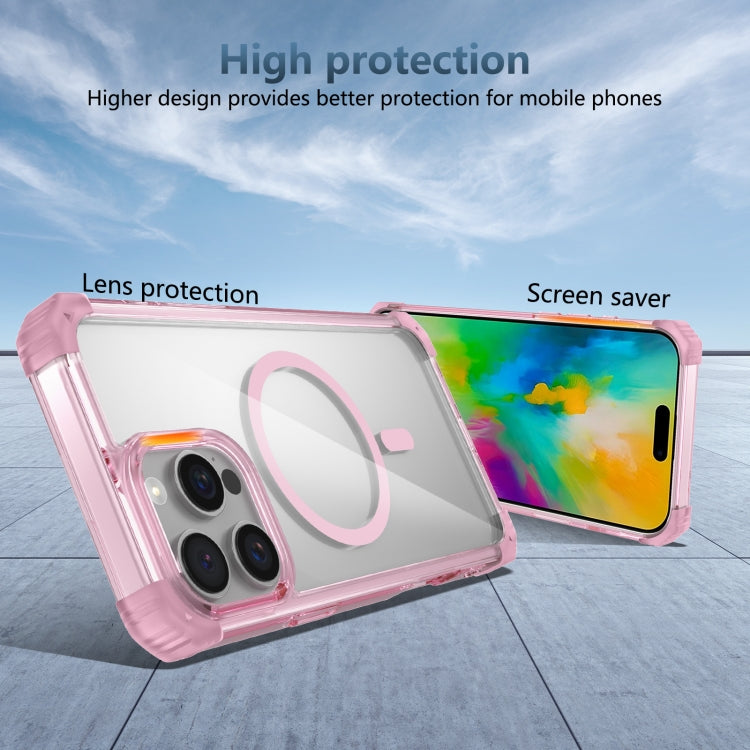 Transparent MagSafe Magnetic Phone Case, For iPhone 16 Pro Max, For iPhone 16 Pro, For iPhone 16 Plus, For iPhone 16, For iPhone 15 Pro Max, For iPhone 15 Pro