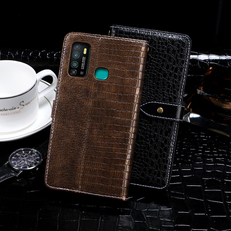 idewei Crocodile Texture Horizontal Flip Leather Case with Holder & Card Slots & Wallet, For Infinix Hot 9, For Oukitel C19, For Sony Xperia L4, For ZTE Blade V 2020