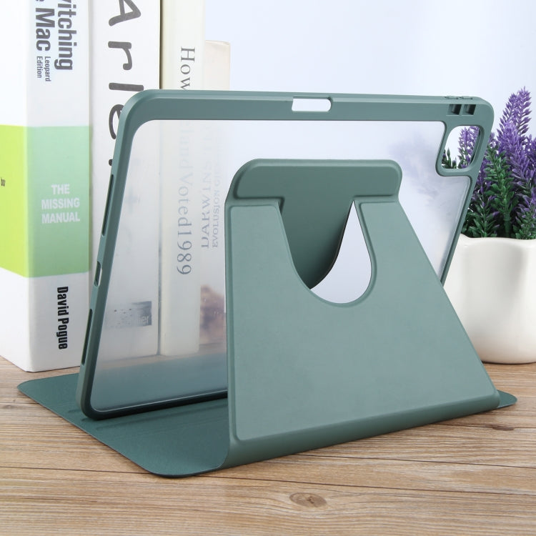 GEBEI Acrylic TPU 3-folding Rotating Smart Tablet Leather Case withh Pen Slot, For iPad Pro 11 2022 / 2021 / 2020, For iPad 10th Gen 10.9 2022, For iPad 10.2 2021 / 2020 / 2019 / Air 3, For iPad 9.7 2018 & 2017 / Air / Air2