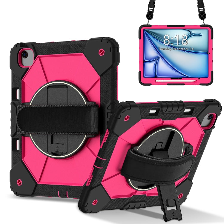 Contrast Color Robot Silicone Hybrid PC Tablet Case, For iPad mini 2024 / mini 6, For iPad Pro 13 2024, For iPad Air 13 2024